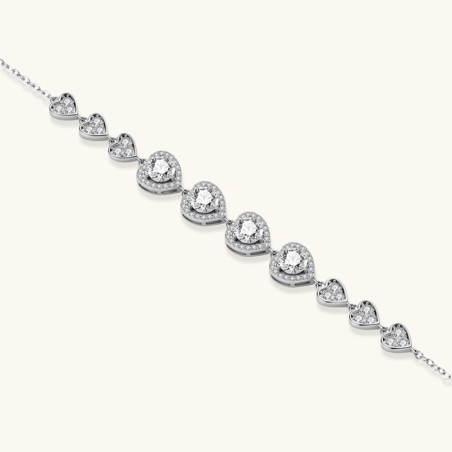 Heart Symphony Moissanite Set