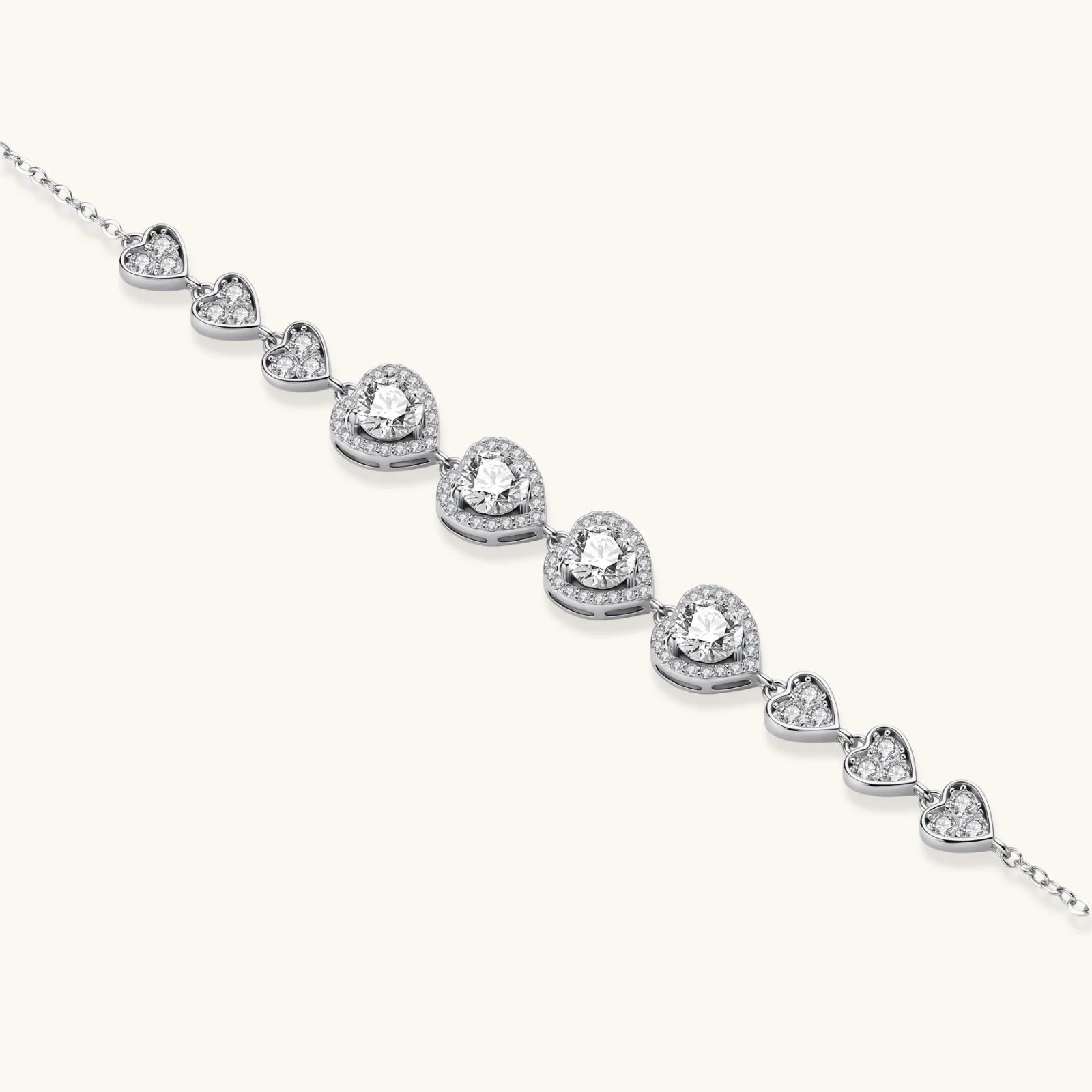 Heart Symphony Moissanite Set