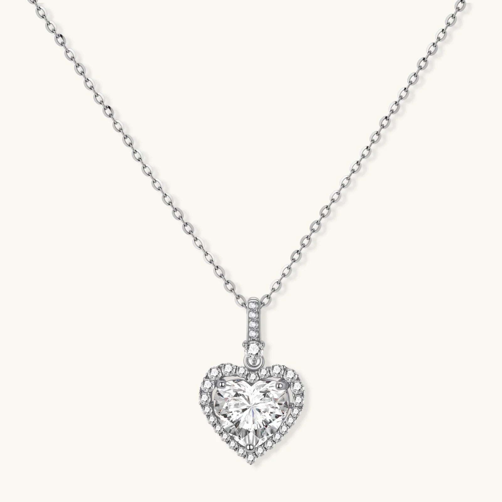 Heart Symphony Moissanite Set