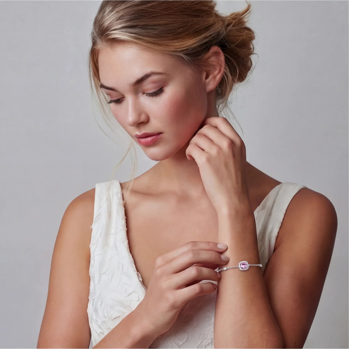 Blush Dreams Moissanite Set