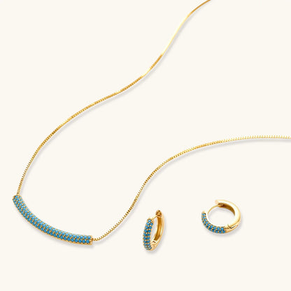 Azure Curve Jewelry Set