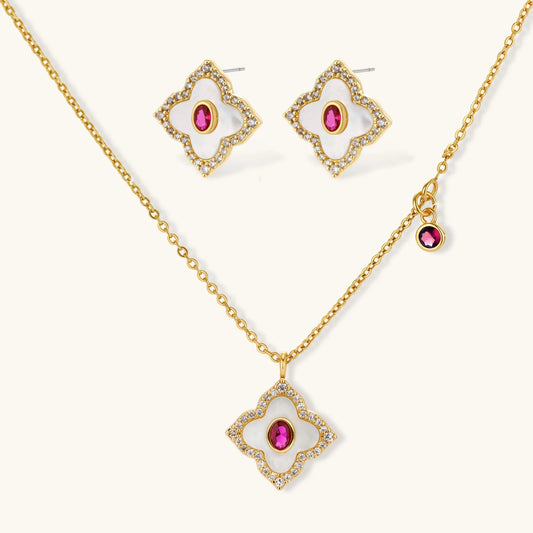 Flower Power Jewelry Set
