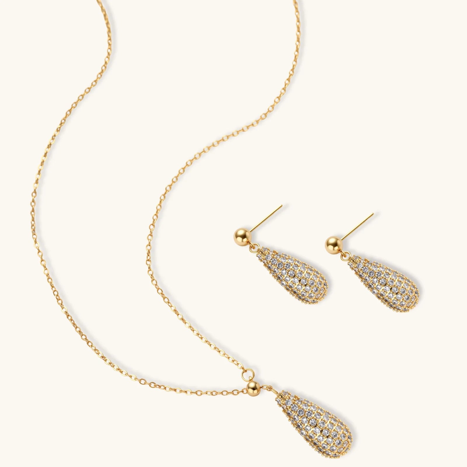 Golden Luxe Crystal Set