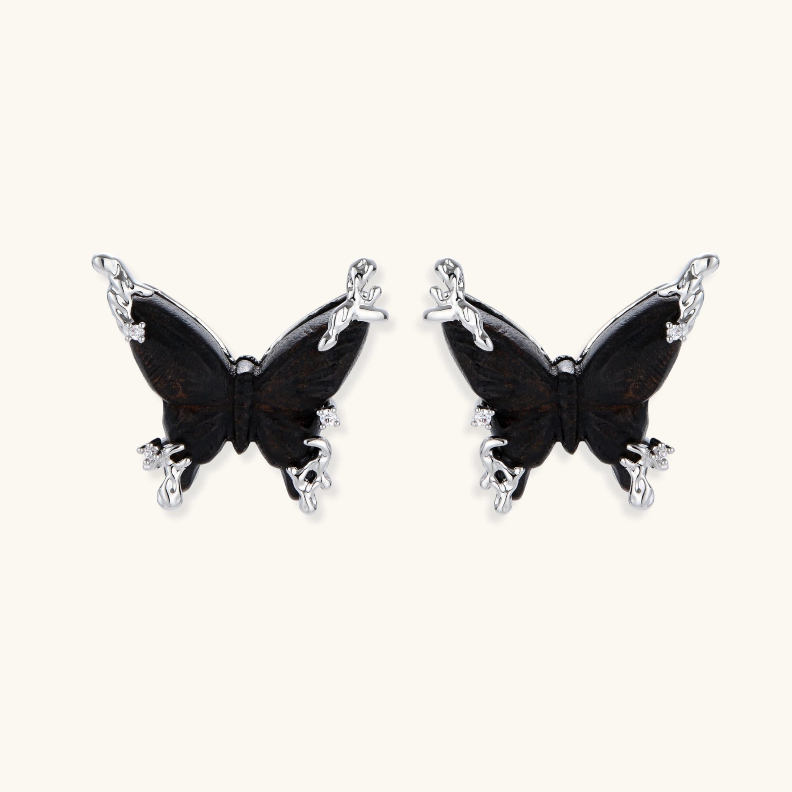 Shadow Butterfly Studs