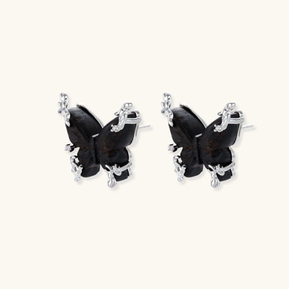 Shadow Butterfly Studs