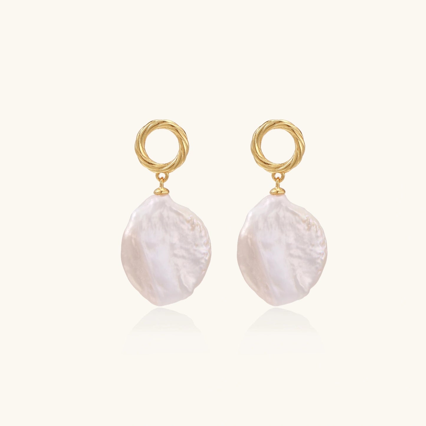 Pearl Glow Drop Earrings
