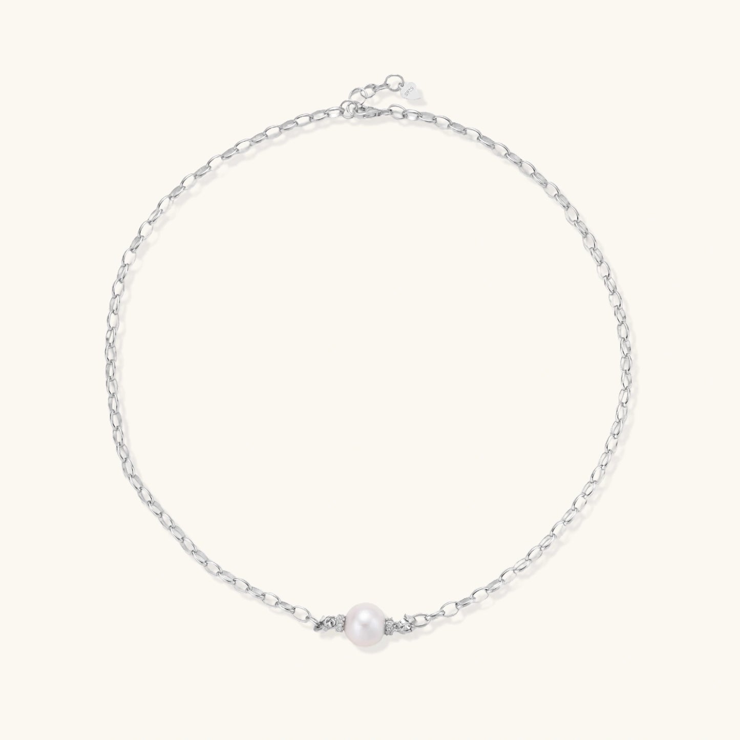 Luna Pearl Chain Necklace