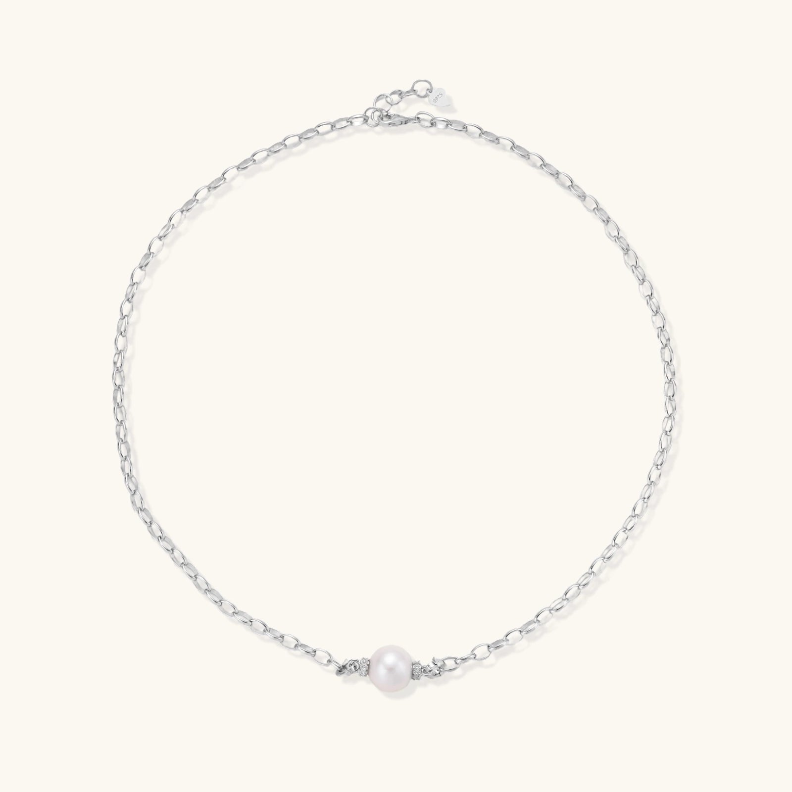 Luna Pearl Chain Necklace