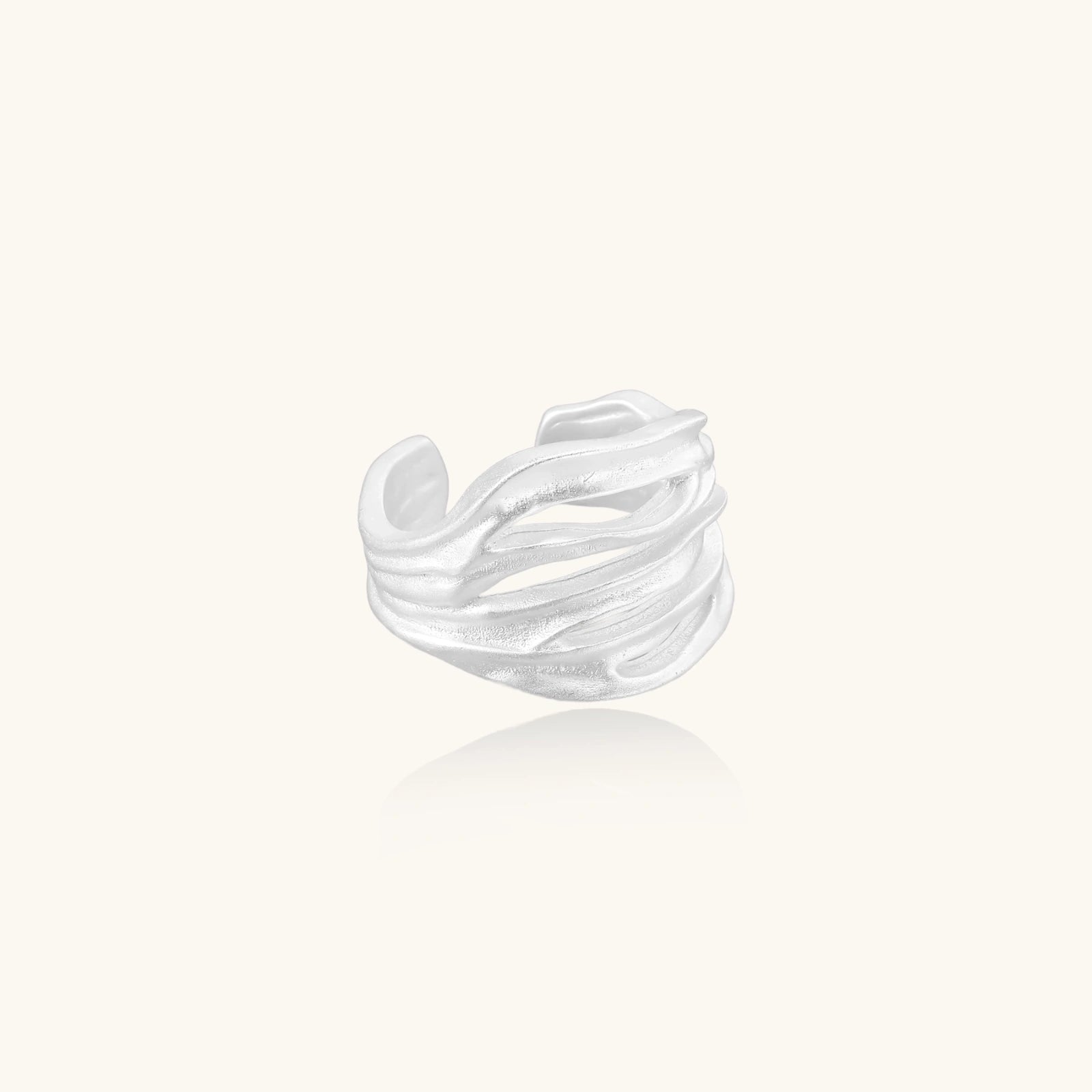 Ridge Wave Ring