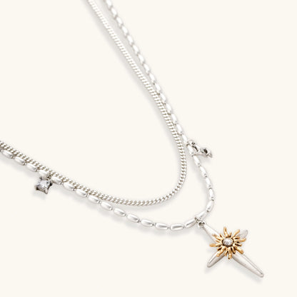 Celestial Cross Layered Set