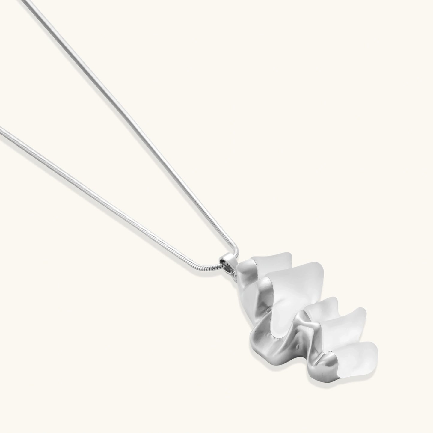 Fluid Wave Jewelry Set
