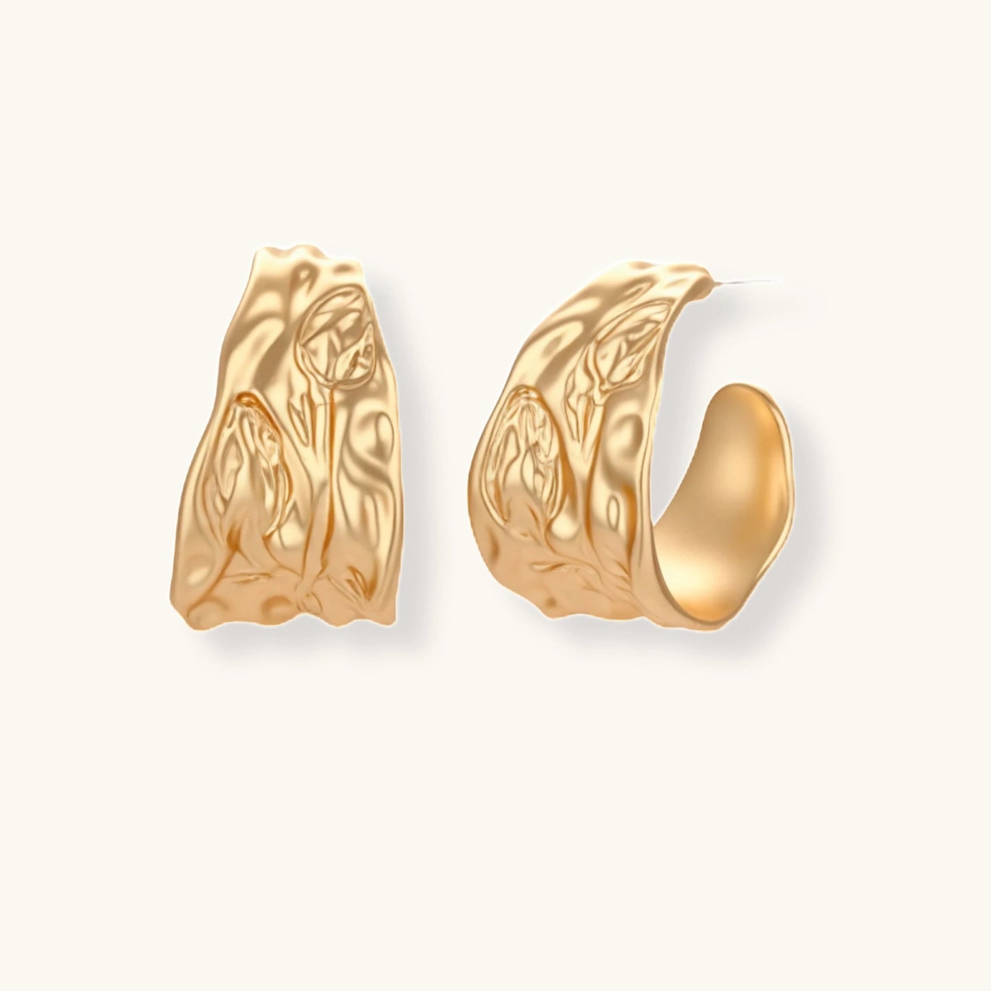 Ripple Wave Hoops