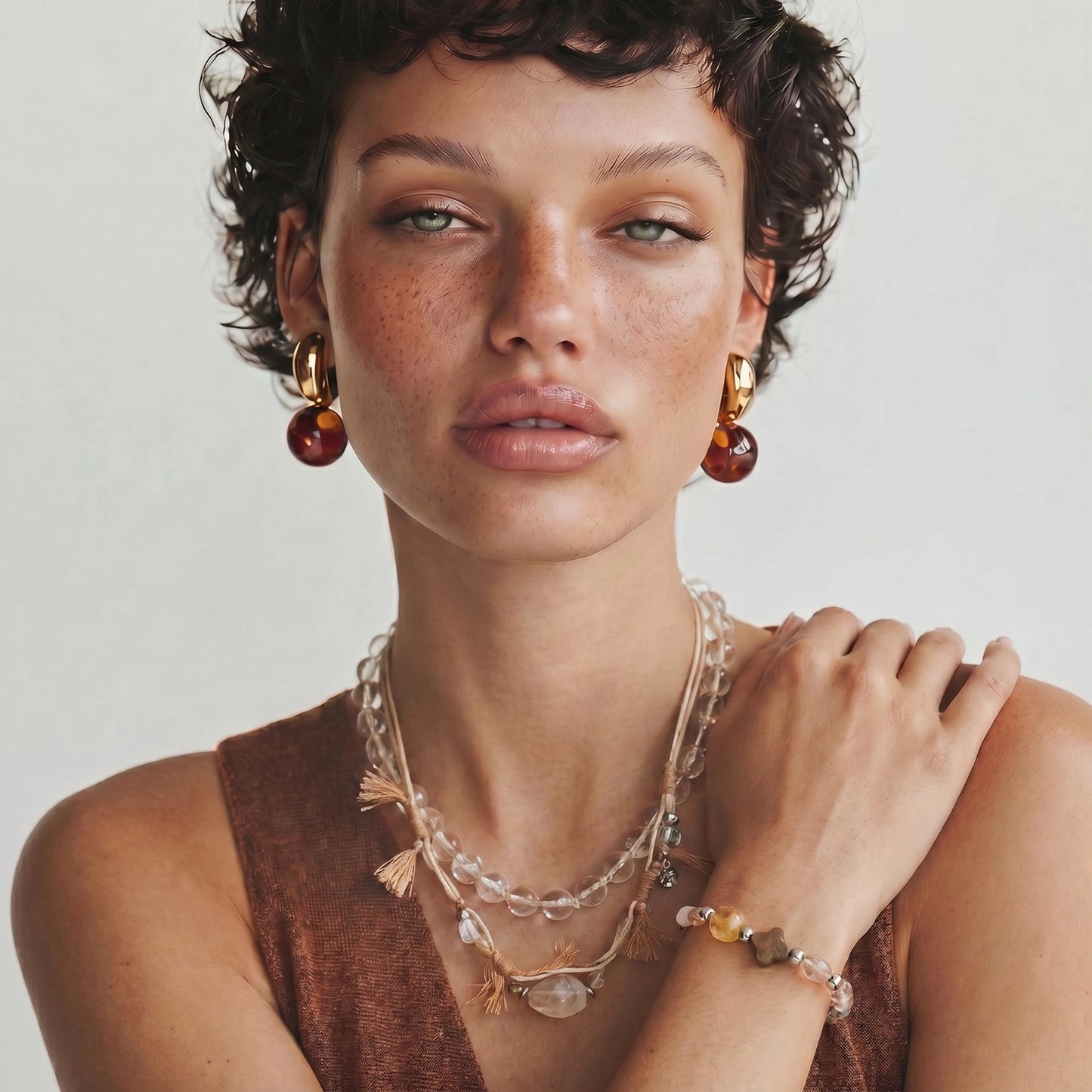 Earthy Vibes Necklace by Luné