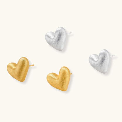 Heart Glow Studs