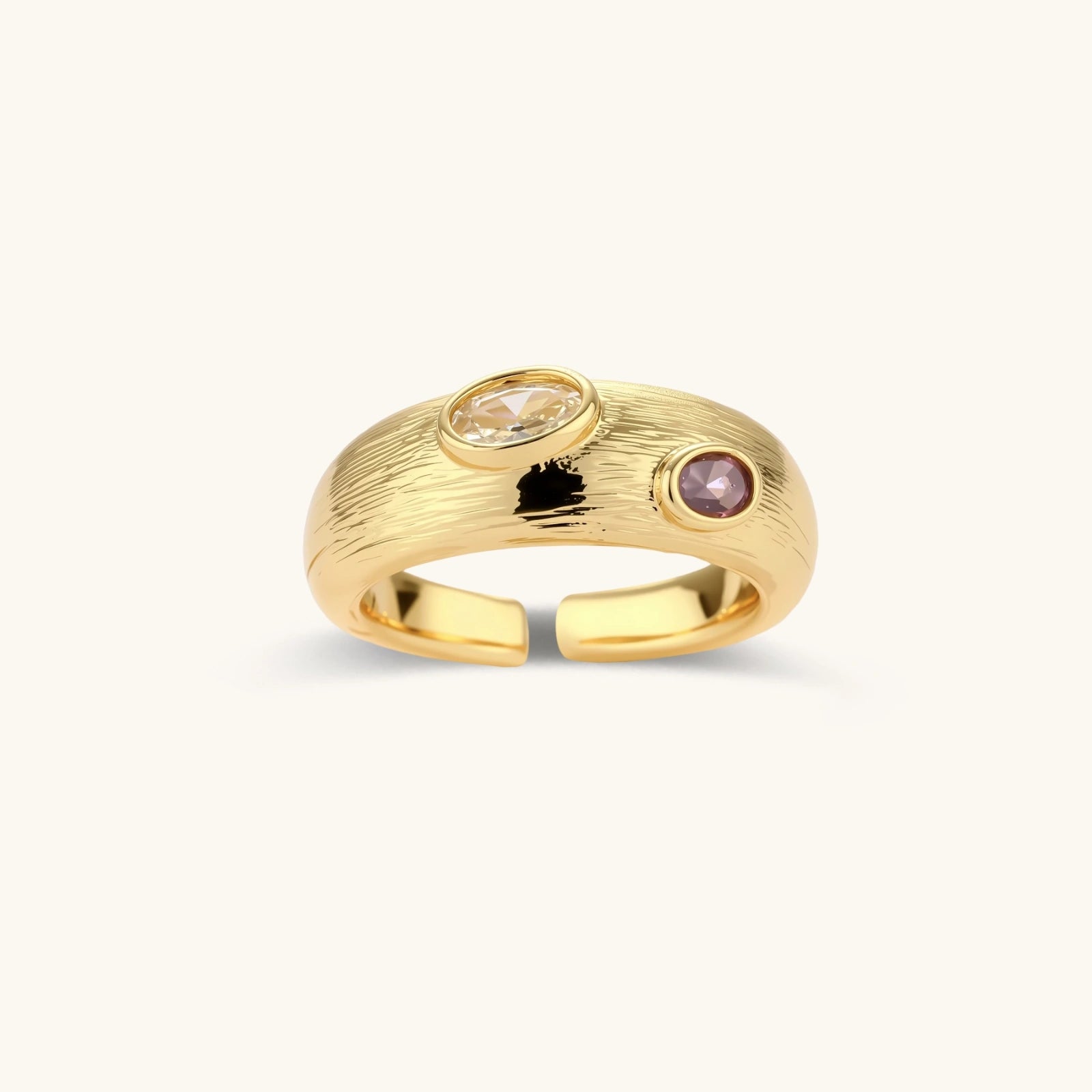 Dual Gem Statement Ring